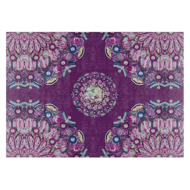 Planche À Découper Cardinal Red Rosace (Devant)