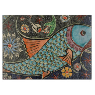 Planche À Découper Carreaux de céramique artistiques de l'Orient de