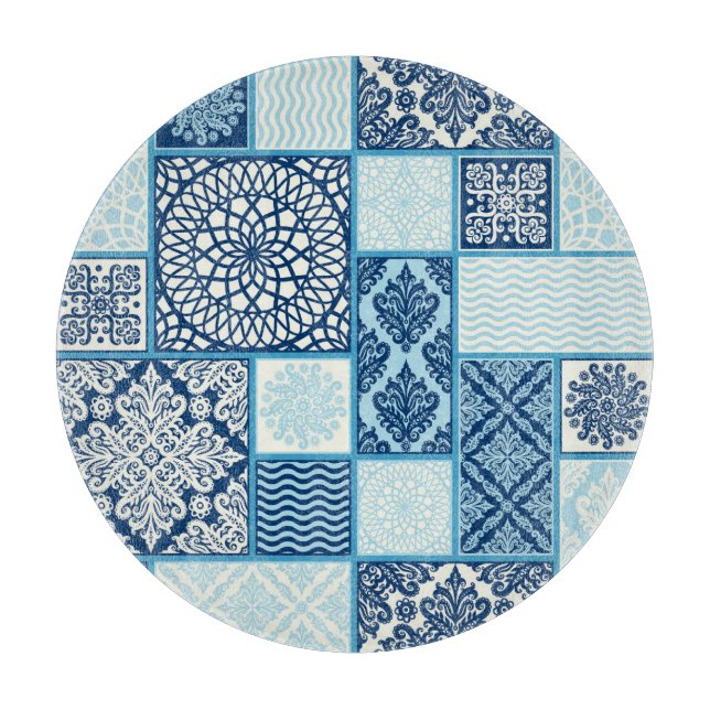 Planche À Découper Carreaux de patchwork, arrière - plan transparent. (Devant)