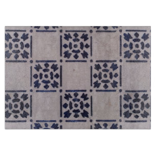 Planche À Découper Carrelage Delft Bleu : Motif d'art néerlandais cla