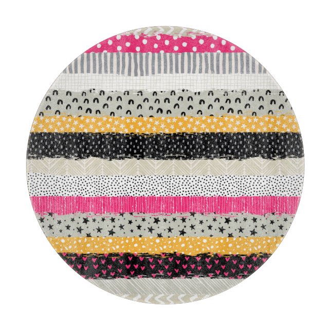 Planche À Découper Carrelage en Patchwork : Conception Versatile Sans (Devant)