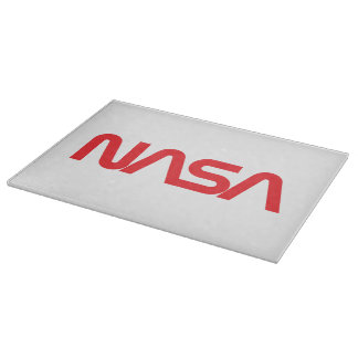 Planche À Découper Carte de coupe en verre cirque Iconique NASA