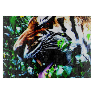 Planche À Découper Carte de découpe Amur Tiger cbcn