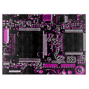 Planche À Découper Carte de découpe Circuit Pink 2