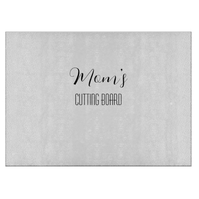 Planche À Découper Carte de découpe de maman (Devant)