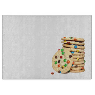 Planche À Découper Carte de découpe en verre Cookies