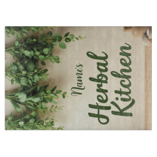 Planche À Découper Carte de découpe personnalisée des herbes de ferme