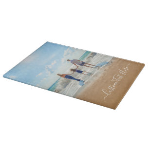 Planche À Découper Carte de découpe photo et texte personnalisée - Vo
