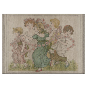 Planche À Découper Carte de la Saint-Valentin antique, Kate Greenway,