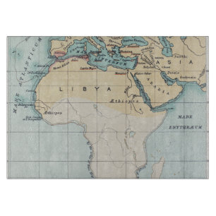 PLANCHE À DÉCOUPER CARTE : EMPIRE PHÉNICIEN