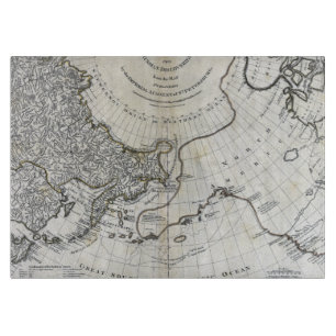 PLANCHE À DÉCOUPER CARTE : NORTH PACIFIC