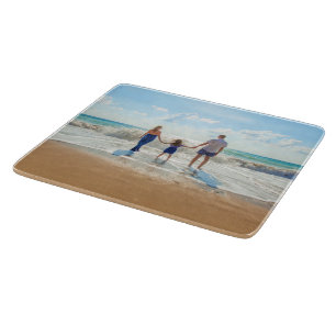 Planche À Découper Carte photo personnalisée - Votre conception fami