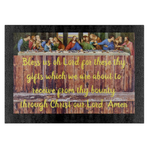 PLANCHE À DÉCOUPER CARTE RELIGIEUSE DE COUPE DE VERRE