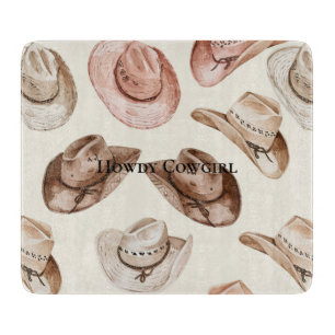 Planche À Découper Casquettes de fille à la crème rose