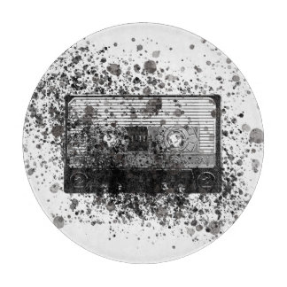 Planche À Découper Cassette audio rétro