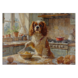 Planche À Découper Cavalier King Charles Spaniel cuisine dans la cuis