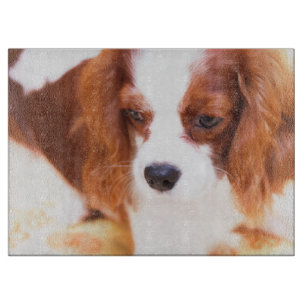 Planche À Découper Cavalier King Charles Spaniel mignon