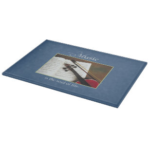 Planche À Découper Chaînes de musique, L'âme de la vie, Traditionnel