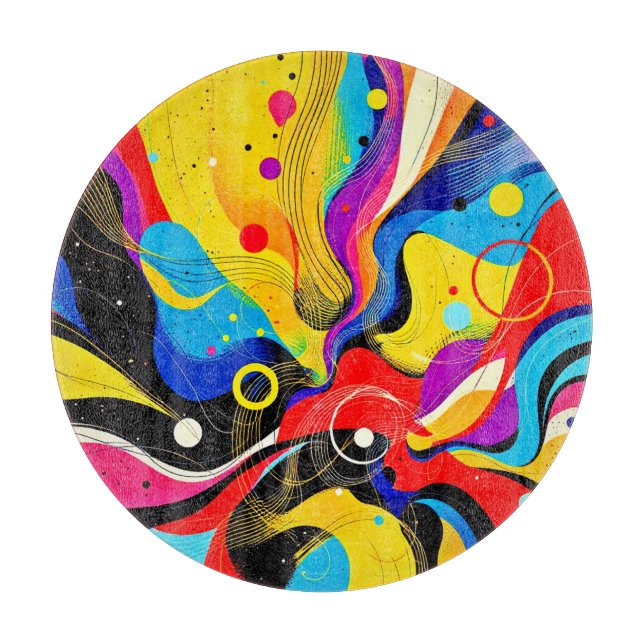 Planche À Découper Chaos en Harmonie Art (Devant)