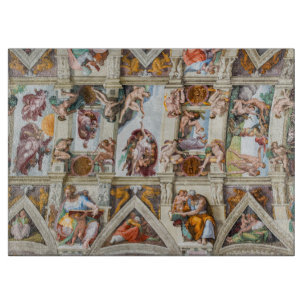 Planche À Découper Chapelle Sixtine Michelangelo - Vatican, Rome, Ita
