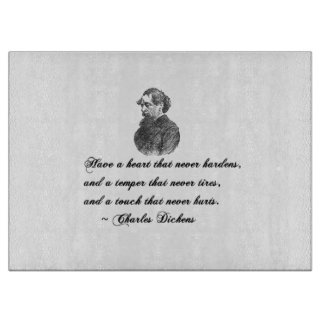 Planche À Découper Charles Dickens Notre Citation D'Ami Mutuel