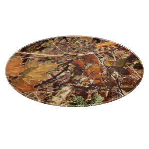 Planche À Découper Chasseur de la nature Automne Camouflage peinture 
