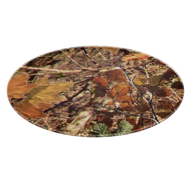 Planche À Découper Chasseur de la nature Automne Camouflage peinture  (Coin)