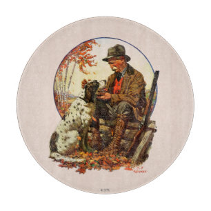 Planche À Découper Chasseur et espagnol