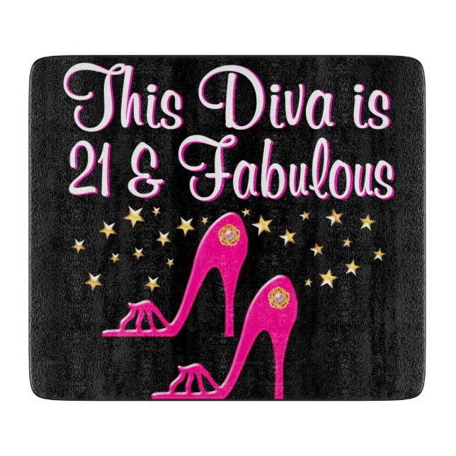 PLANCHE À DÉCOUPER CHAUSSÉE REINE DE 21 ANS (Devant)