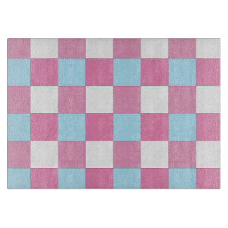 Planche À Découper Checkerboard Pattern