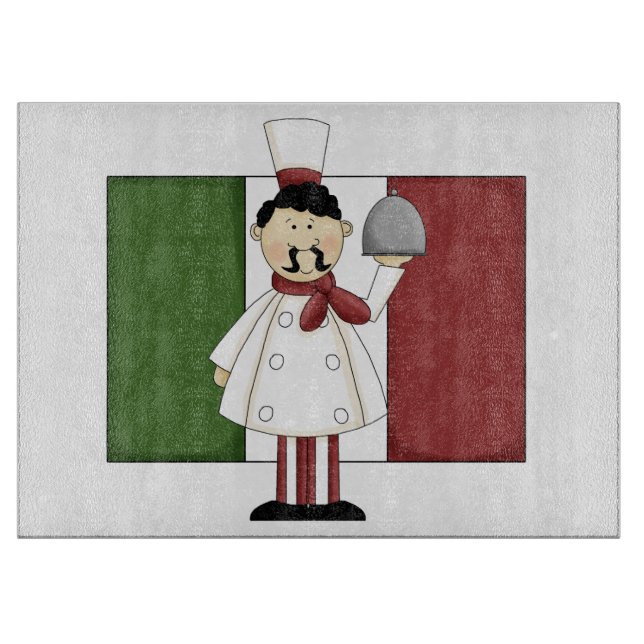 Planche À Découper Chef italien #4 (Devant)
