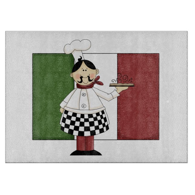 Planche À Découper Chef italien #7 (Devant)