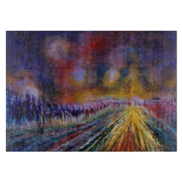 Planche À Découper Chemin pourpre (Devant)