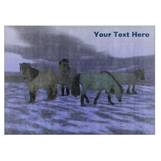 Planche À Découper Cheval de l'Aube - Yakutia (Devant)