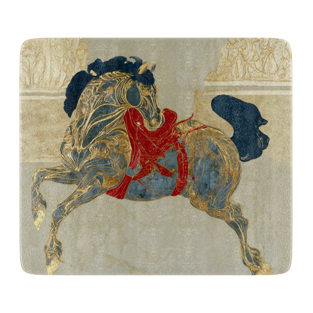Planche À Découper Cheval Impérial Doré (Devant)