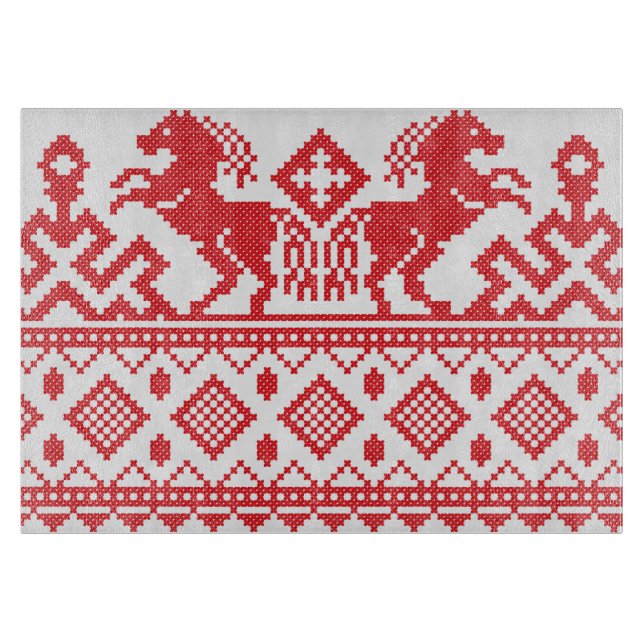 Planche À Découper Chevaux d'élevage (Devant)