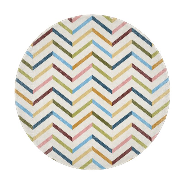 Planche à découper Chevron MultiColor (Devant)