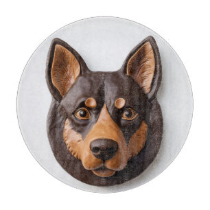 Planche À Découper Chien Kelpie Australien Inspiré 3D