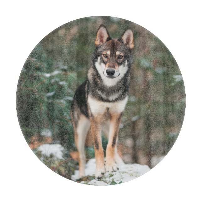 Planche À Découper Chien-loup (Devant)
