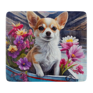 Planche À Découper Chihuahua à la pagaie : une aventure Pittoresque