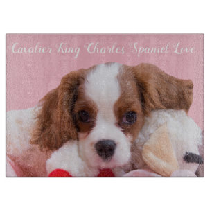 Planche à découper chiot Cavalier King Charles Spa