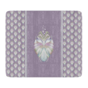 Planche À Découper Chouette Oracle Pastel Purple