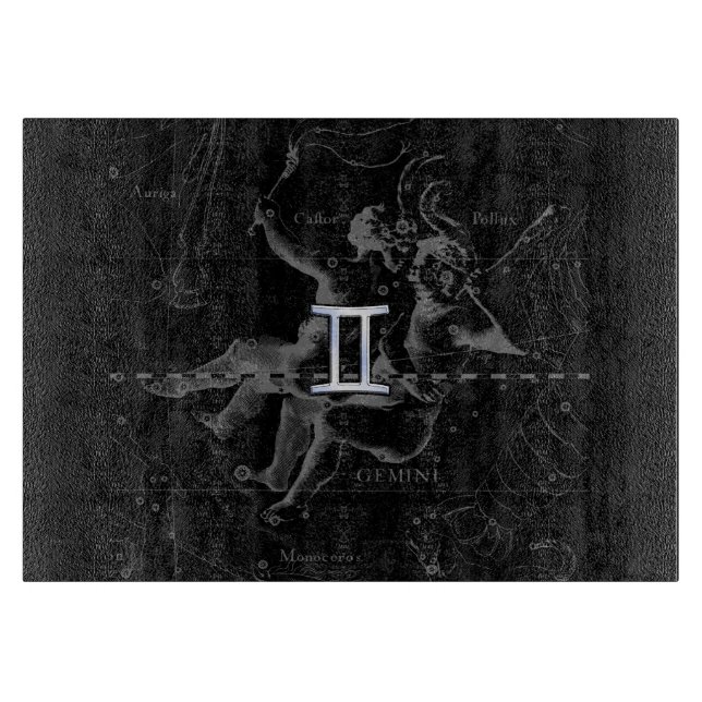 Planche À Découper Chrome comme Gemini Zodiac Connexion Hevelius 1690 (Devant)