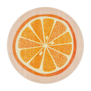 Planche À Découper Citrus Orange