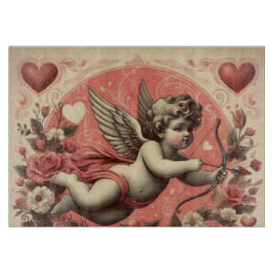 Planche À Découper Classic/Vintage/Retro Saint-Valentin cupide