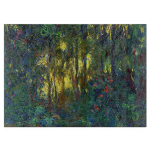 Planche À Découper Claude Monet - Coin d'un étang avec des Nénuphars