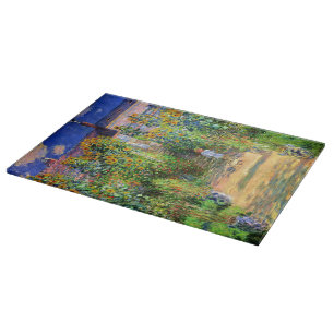 Planche À Découper Claude Monet : Le jardin de Monet chez Vétheuil