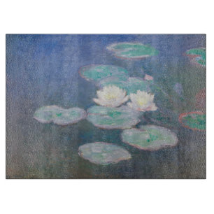Planche À Découper Claude Monet - Lys à eau, effet du soir