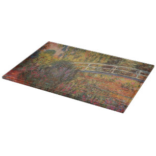 Planche À Découper Claude Monet Pont japonais Giverny Art