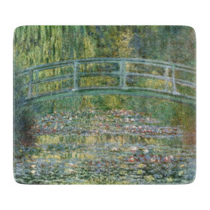 Planche À Découper Claude Monet Pont Japonais Nymphéa Art